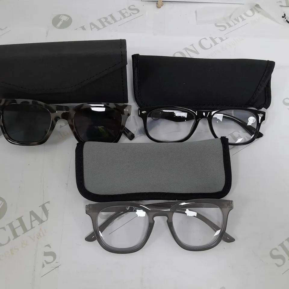 BOXED HUMMINGBIRD POLARISED SUNGLASSES & READER 3PC SET