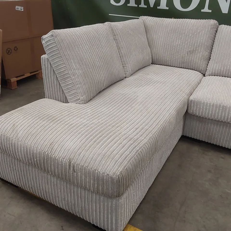 AMALFI STANDARD BACK FABRIC LEFT HAND CORNER CHAISE SOFA  RRP £949