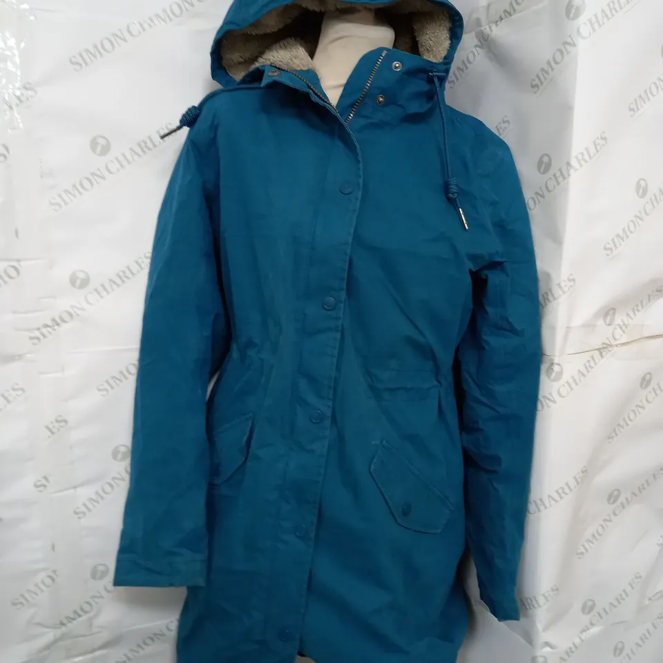SEASALT CORNWALL RAINCOAT IN BLUE - UK 10
