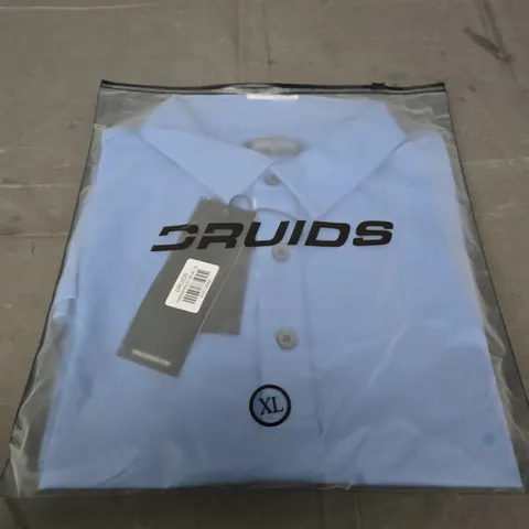 DRUIDS FINESSE POLO SHIRT - BLUE - XL