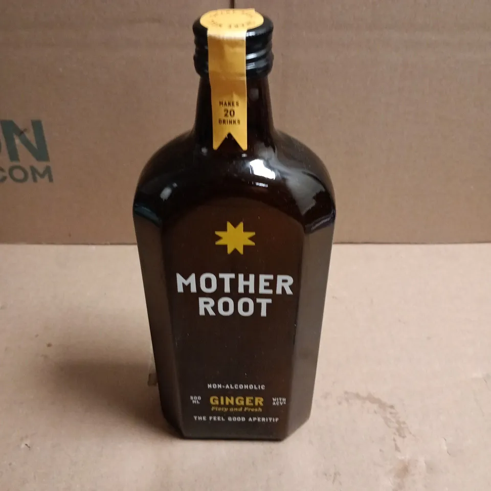 MOTHER ROOT GINGER NON-ALCOHOLIC APERITIF – 500ML