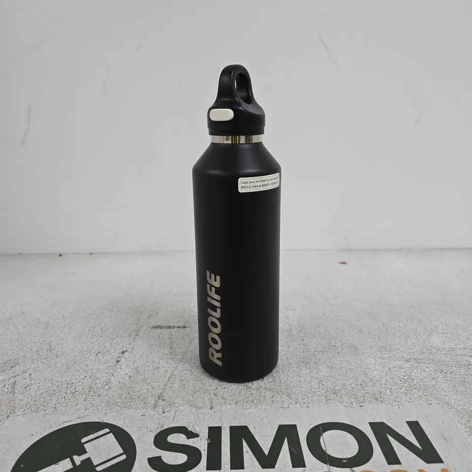 ROOLIFE BLACK 34OZ WATER BOTTLE
