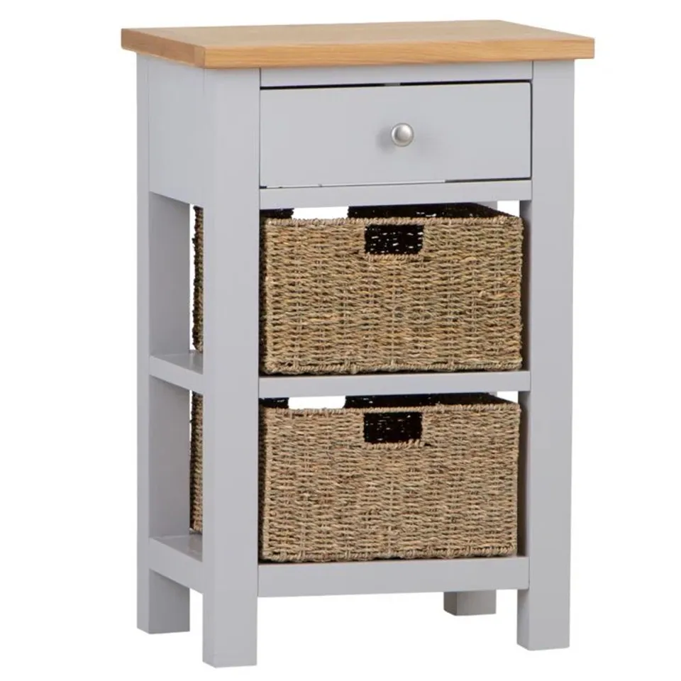 BOXED THEROUX ASSEMBLED SIDE TABLE (1 BOX)