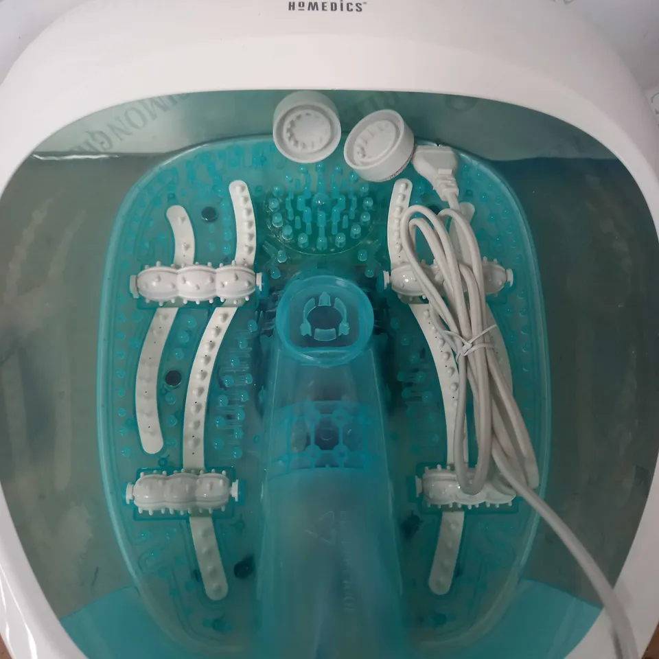 BOXED HOMEDICS SPA LUXURY FOOT SPA WITH HEATER