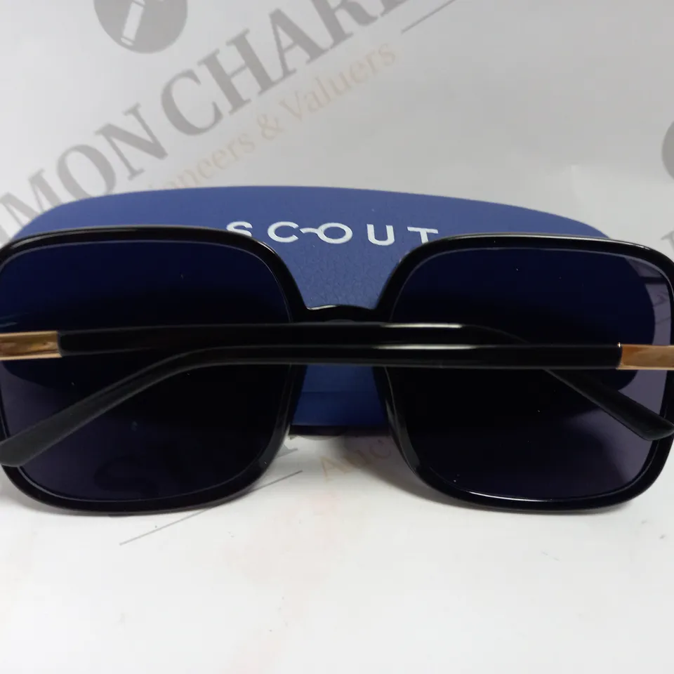 SCOUT BLACK SQUARE LARGE PRESCRIPTION SUNGLASSES
