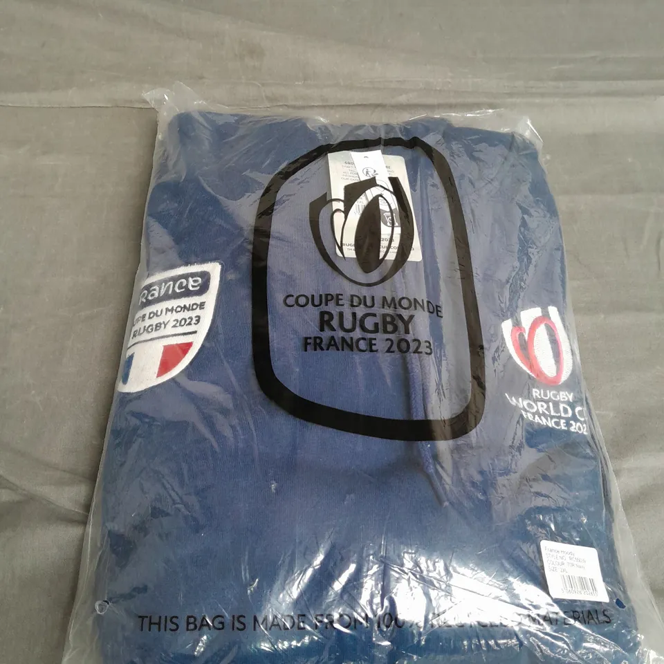 RUGBY WORLD CUP FRANCE HOODIE SIZE 2XL