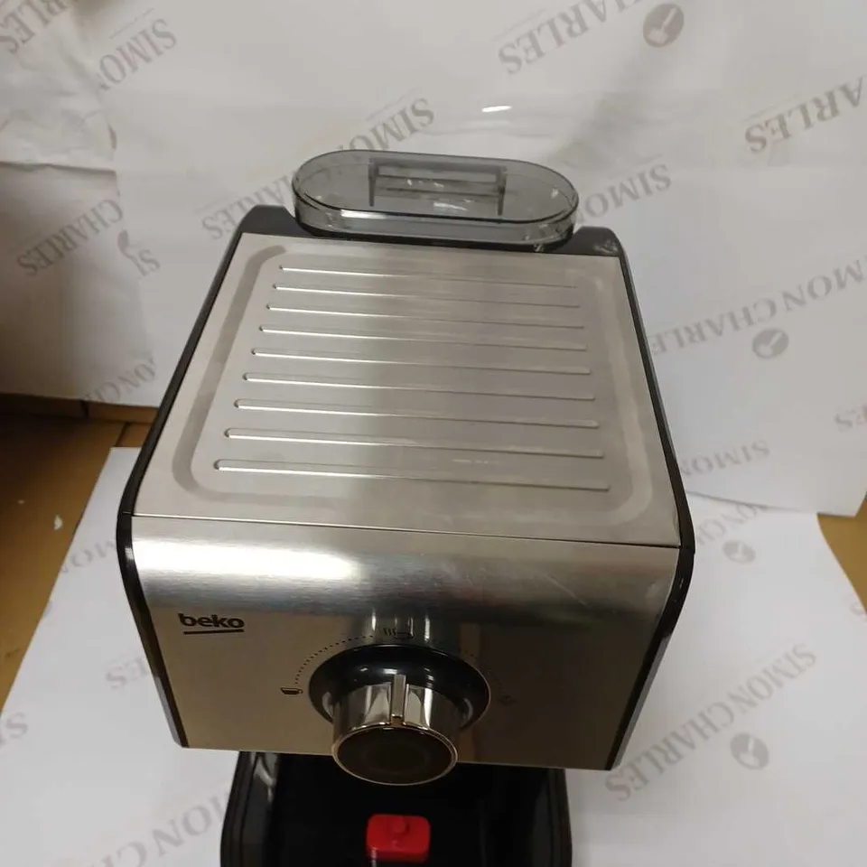 BEKO CEP5152B ESPRESSO PUMP COFFEE MACHINE, 15 BAR, 1200ML TANK, BLACK