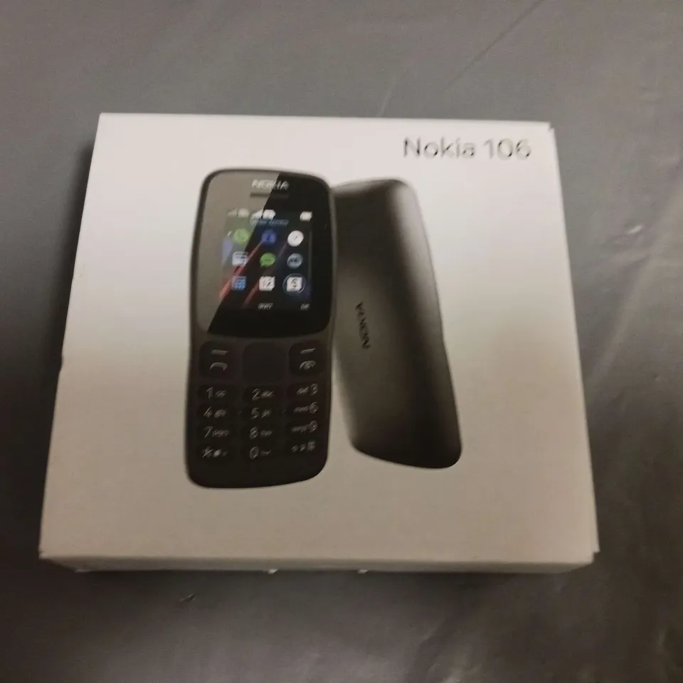 BOXED NOKIA 106 DUAL SIM MOBILE PHONE