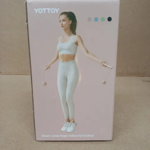 YOTTOY Weighted LED Skipping Rope β Indoor & Outdoor (Pink Boxed)