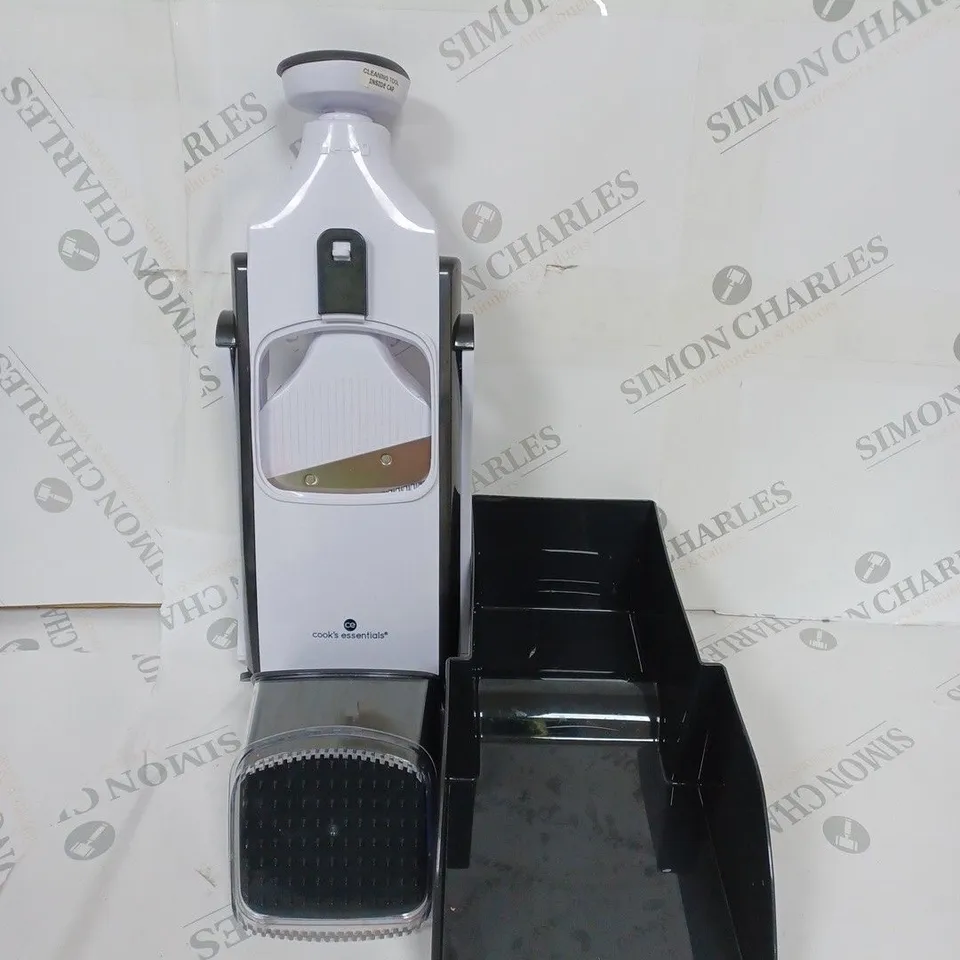 OUTLET COOK'S ESSENTIALS VERTICAL MANDOLINE - BLACK