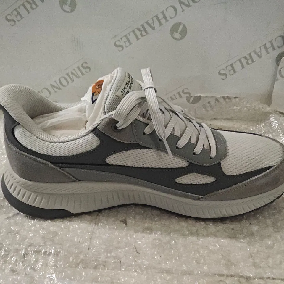 SKECHERS BOBS MENS TRAINERS IN GREY - UK 11