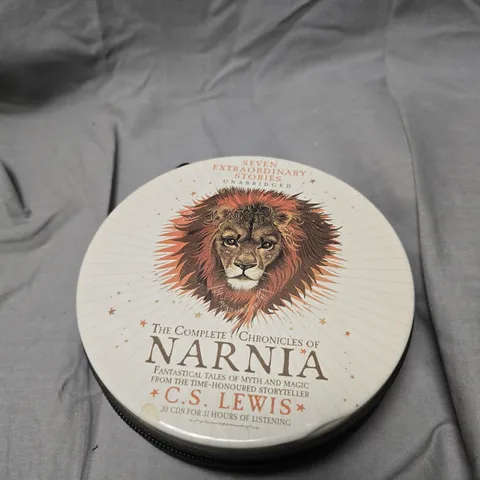 THE COMPLETE CHRONICLES OF NARNIA – 30 CD AUDIO BOX SET (UNABRIDGED)