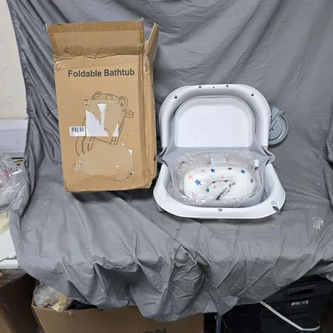 FOLDABLE BATHTUB – WHITE BABY BATH (WITH BOX)