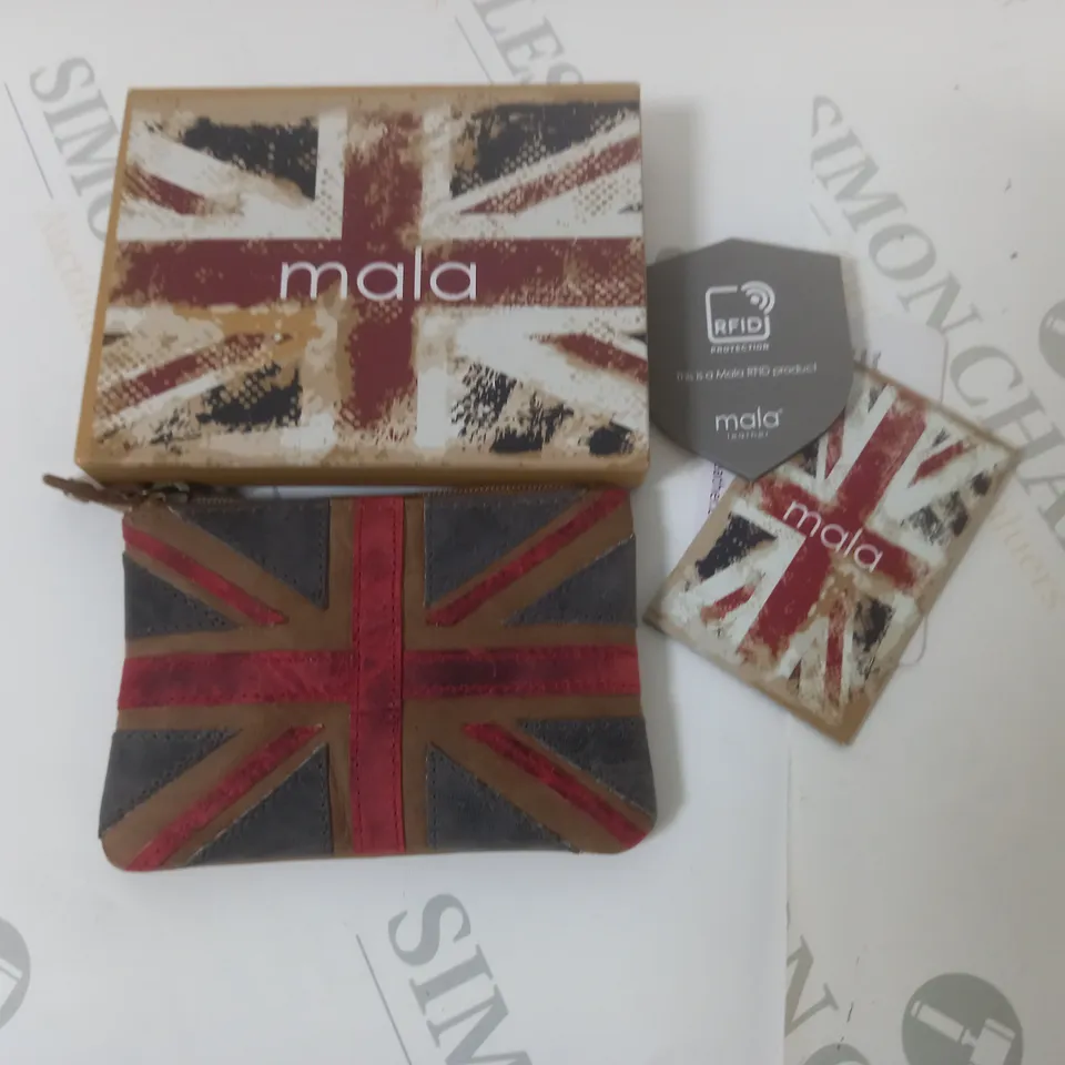 BOXED MALA UNION JACK THEMED RFID PROTECTIVE WALLET