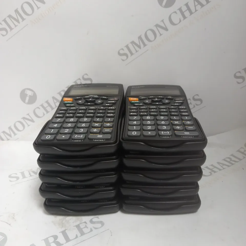 10 X SHARP EL-W531 WRITEVIEW SCIENTIFIC CALCULATORS 