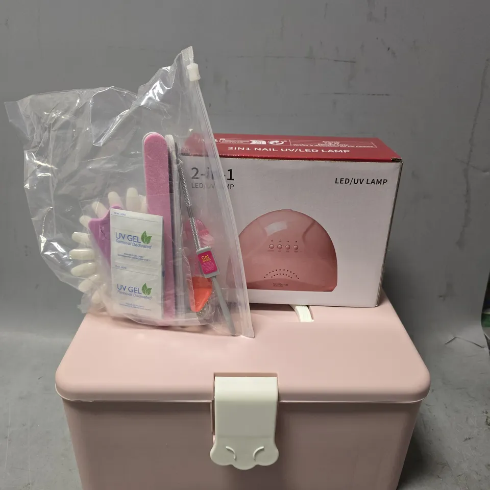 BOXED R2R HOMELYEASE NAIL GEL KIT 