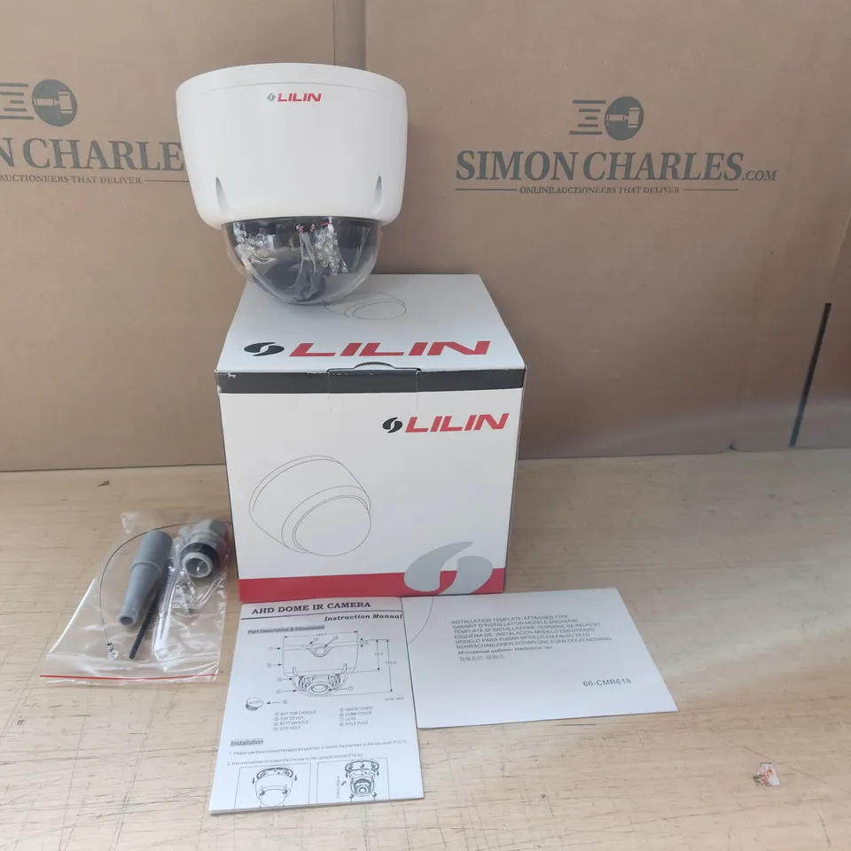 BOXED BRAND NEW LILIN AHD612AX4.2 AHD DOME IR CAMERA