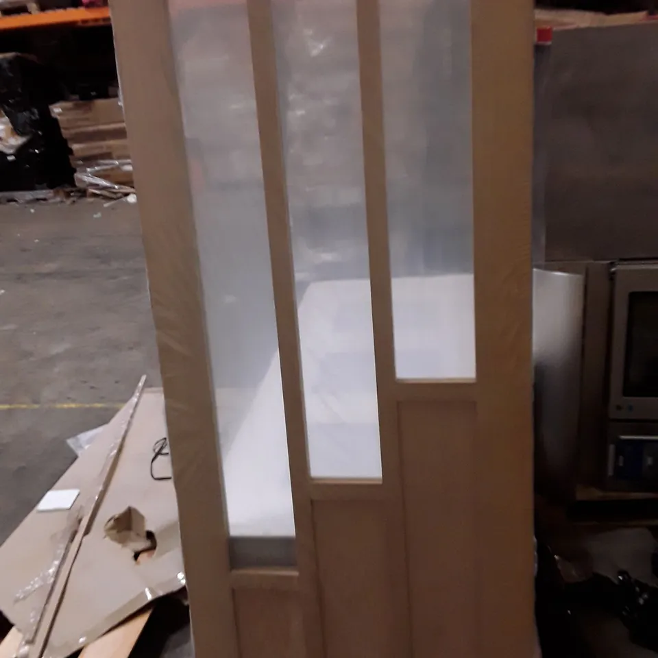 LPDOORS OAK COVENTRY 3L GLAZED INTERNAL DOOR 78"×33" 35MM