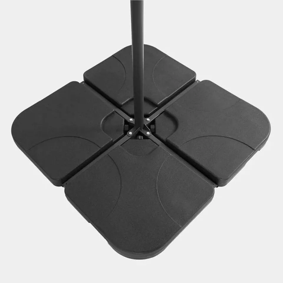 BOXED VONHAUS 4 PACK CANTILEVER PARASOL BASE