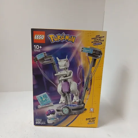BOXED LEGO POKEMON MEWTWO'S LAB BREAK - 72163