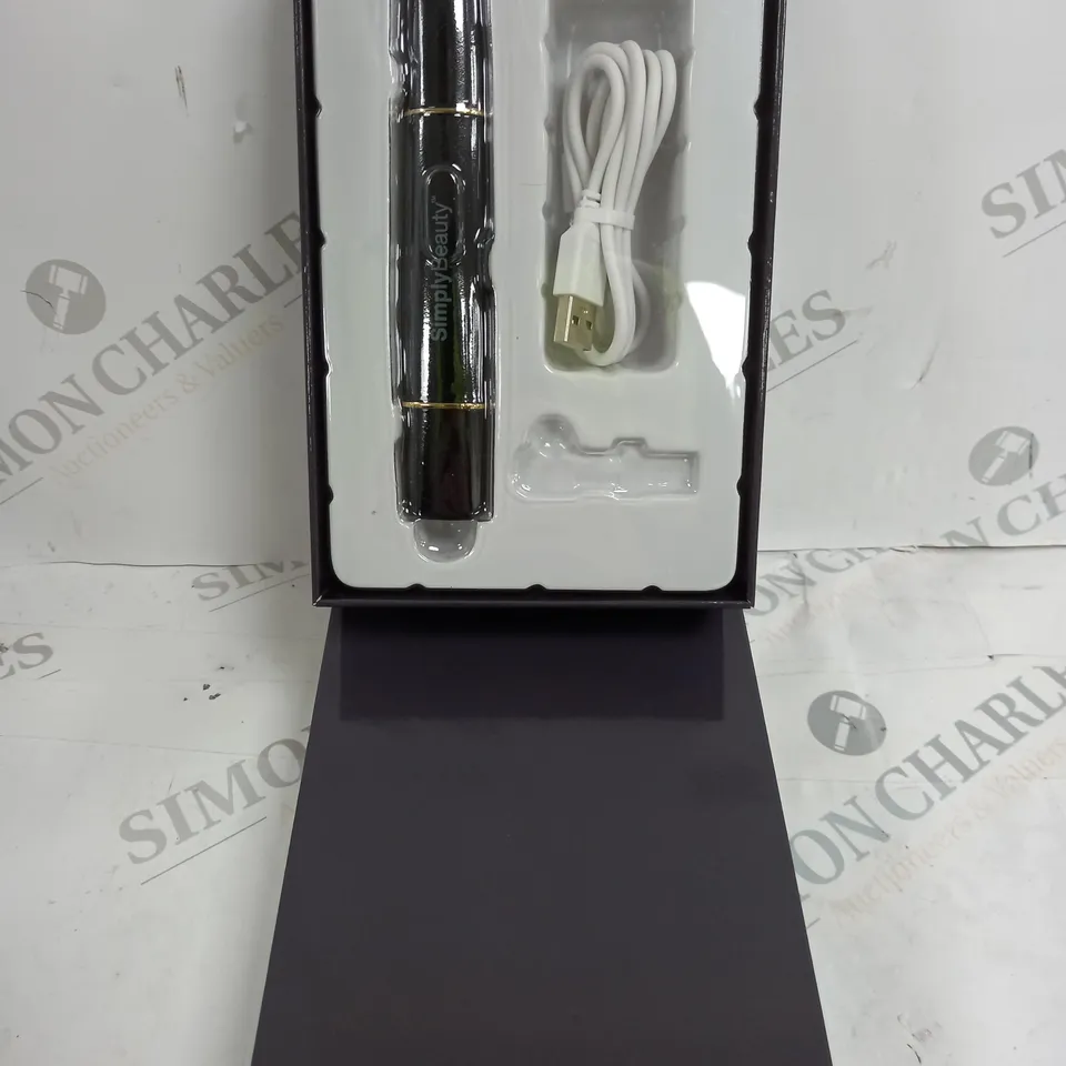 BOXED SIMPLY BEAUTY 2-IN-1 SUPER SMOOTH FACE & BROWS HAIR REMOVER IN BLACK