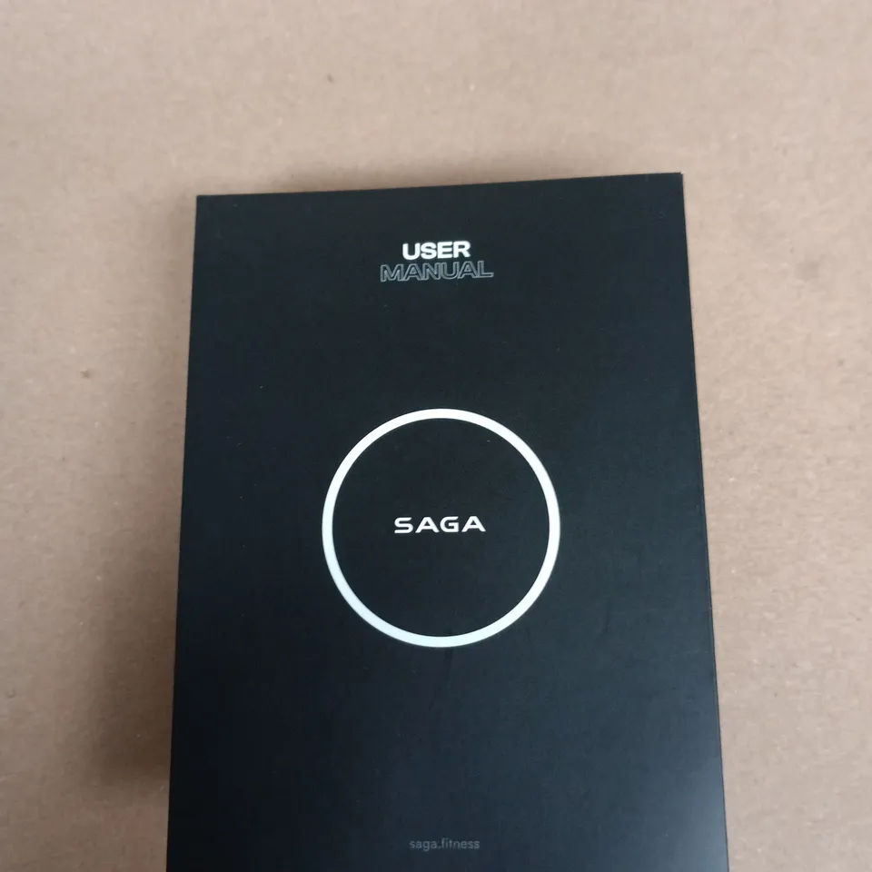 SAGA FITNESS DEVICE WITH MESH CARRY BAG AND USER MANUAL