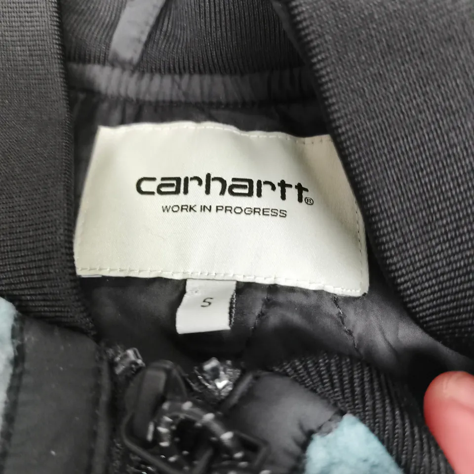 CARHARTT WORK IN PROGRESS FLEECE JACKET - LIGHT BLUE, SIZE S