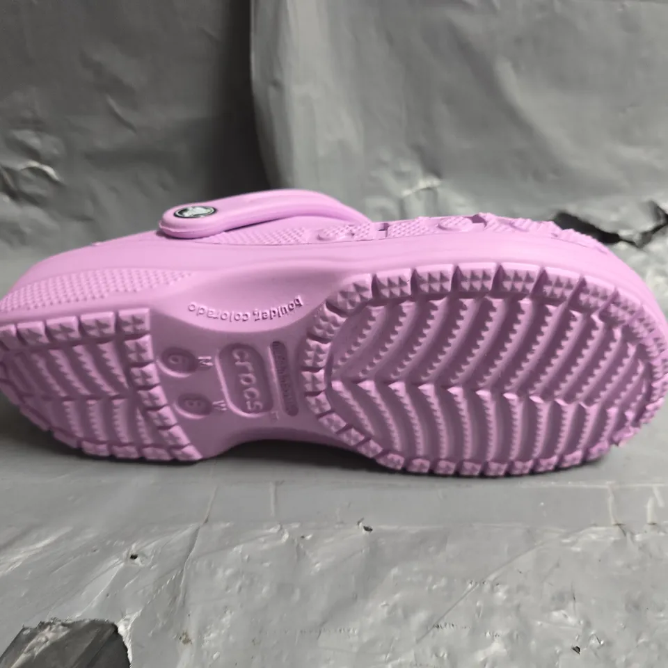 CROCS BAYA PURPLE CLOGS - UK M5/W6