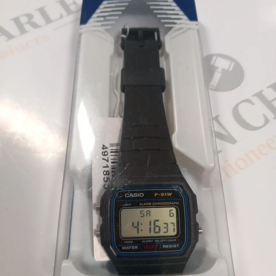 BOXED CASIO F-91W WRIST WATCH