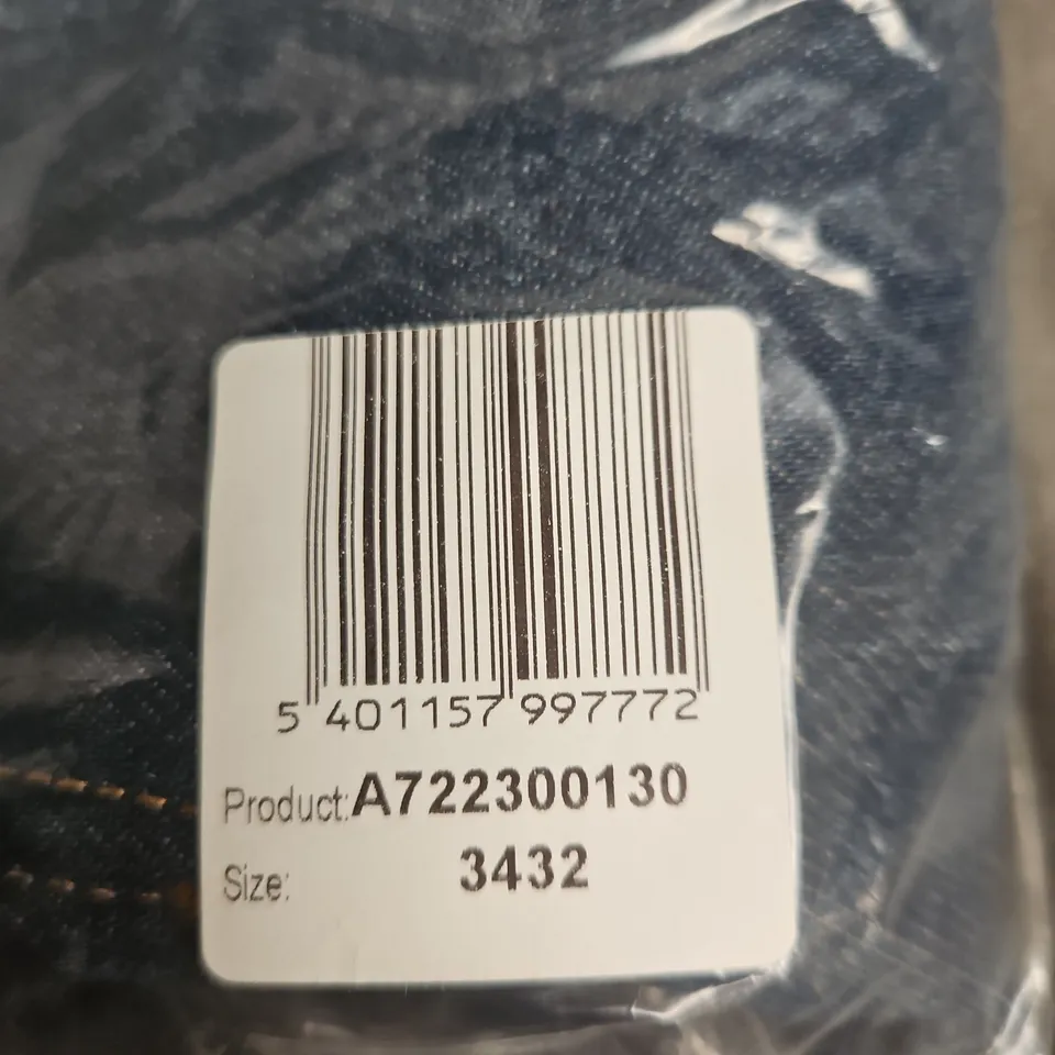 LEVI'S 555 RELAXED STRAIGHT JEANS – LIGHTWEIGHT DENIM, 100% COTTON SIZE 34X32