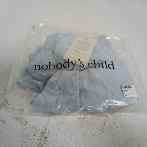 BAGGED NOBODYS CHILD STANLEY TOP IN BLUE - UK 14