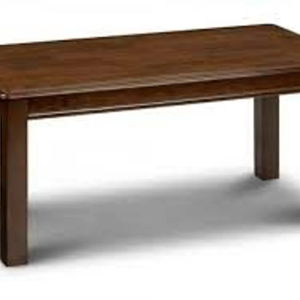 BOXED CANTEBURY MAHOGANY FINISH TABLE (1 BOX)