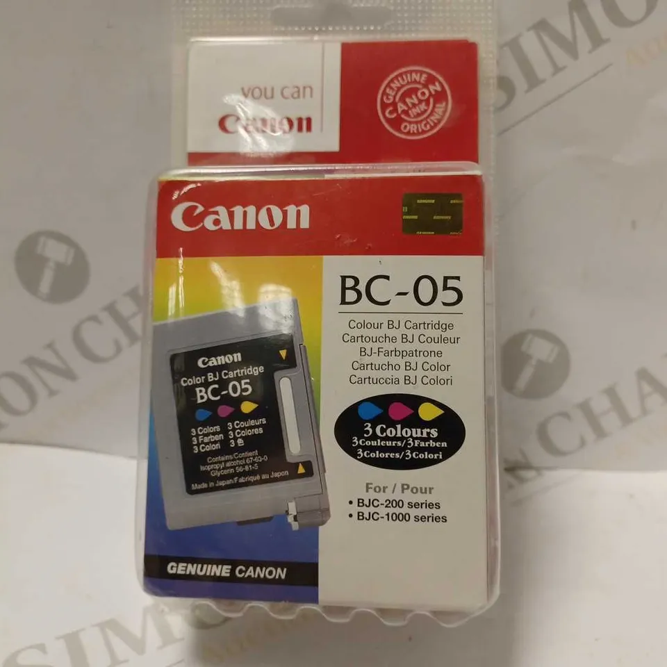 CANON BC-05 TRI-COLOUR PRINTER INKS