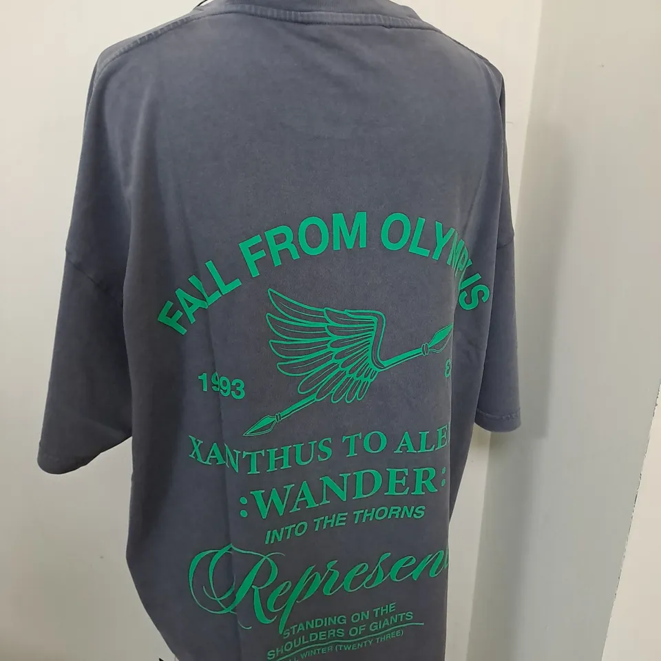 REPRESENT FALL FROM OLYMPUS T-SHIRT SIZE L
