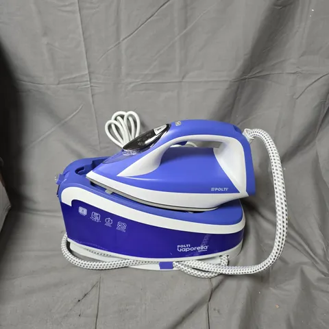 POLTI VAPORELLA STEAM GENERATOR IRON – BLUE AND WHITE