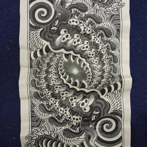 TRIPPING TIGERS MARK 2024 LIMITED EDITION LINO PRINT