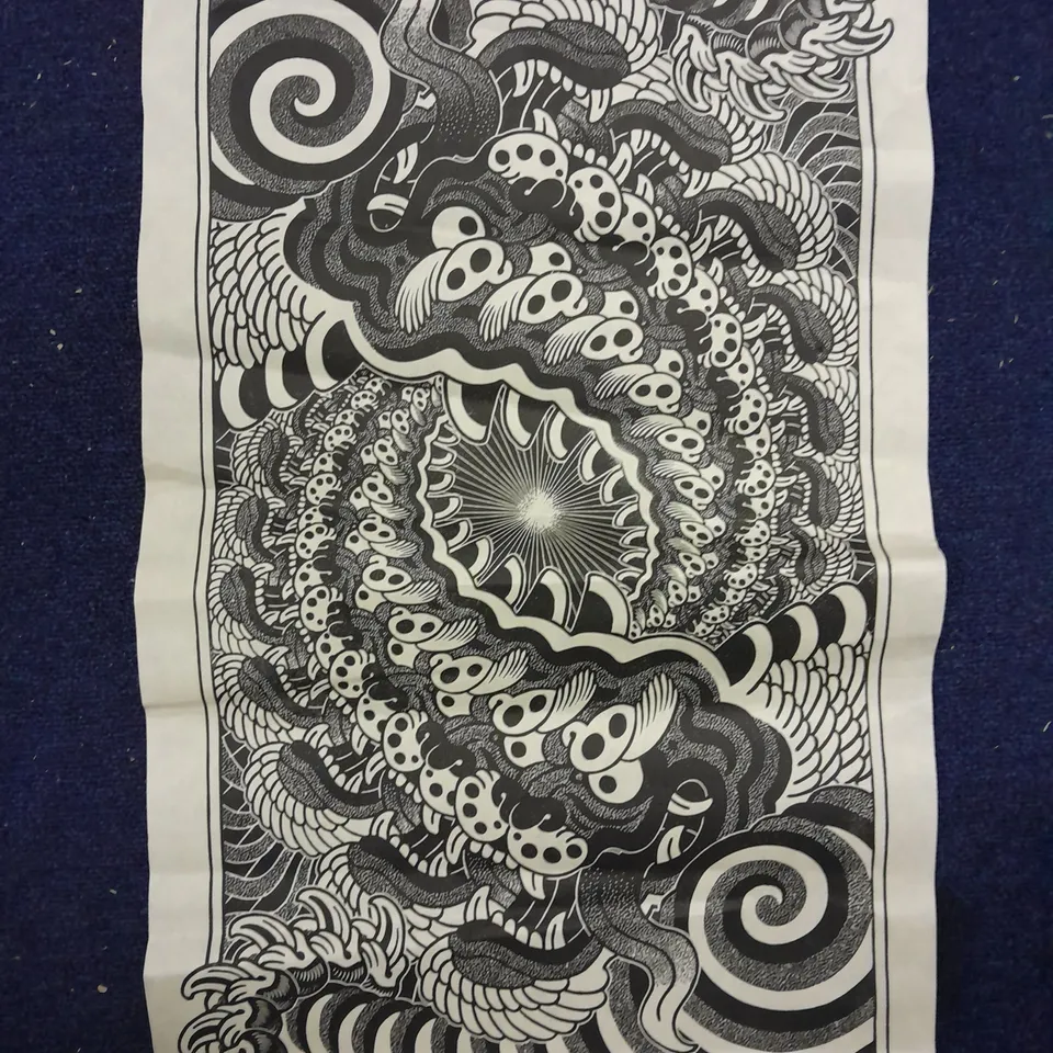 TRIPPING TIGERS MARK 2024 LIMITED EDITION LINO PRINT 