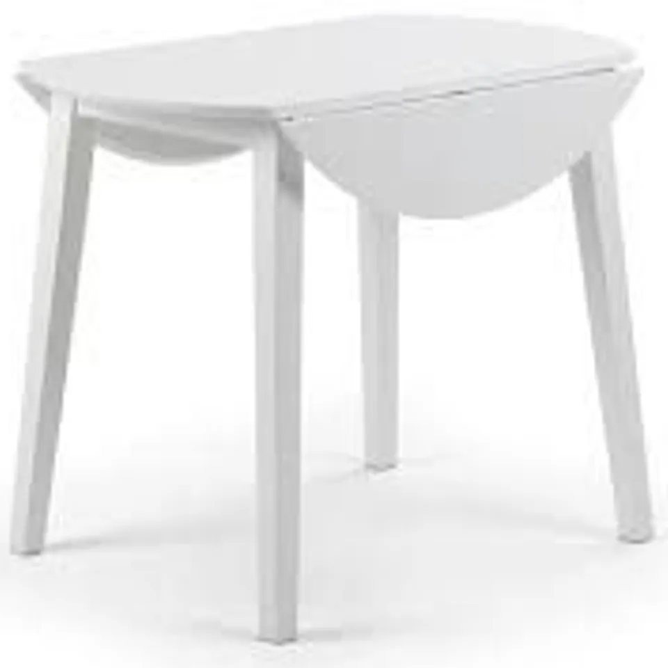 JULIAN BOWEN COAST DROPLEAF 90 CM DINING TABLE - COLLECTION ONLY