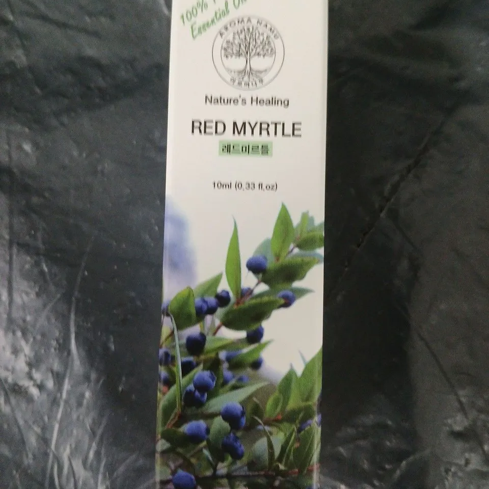  APPROXIMATELY 54 PCS AROMA NAMU RED MYRTLE ESSENTIAL OIL 10ML – 100% ORGANIC