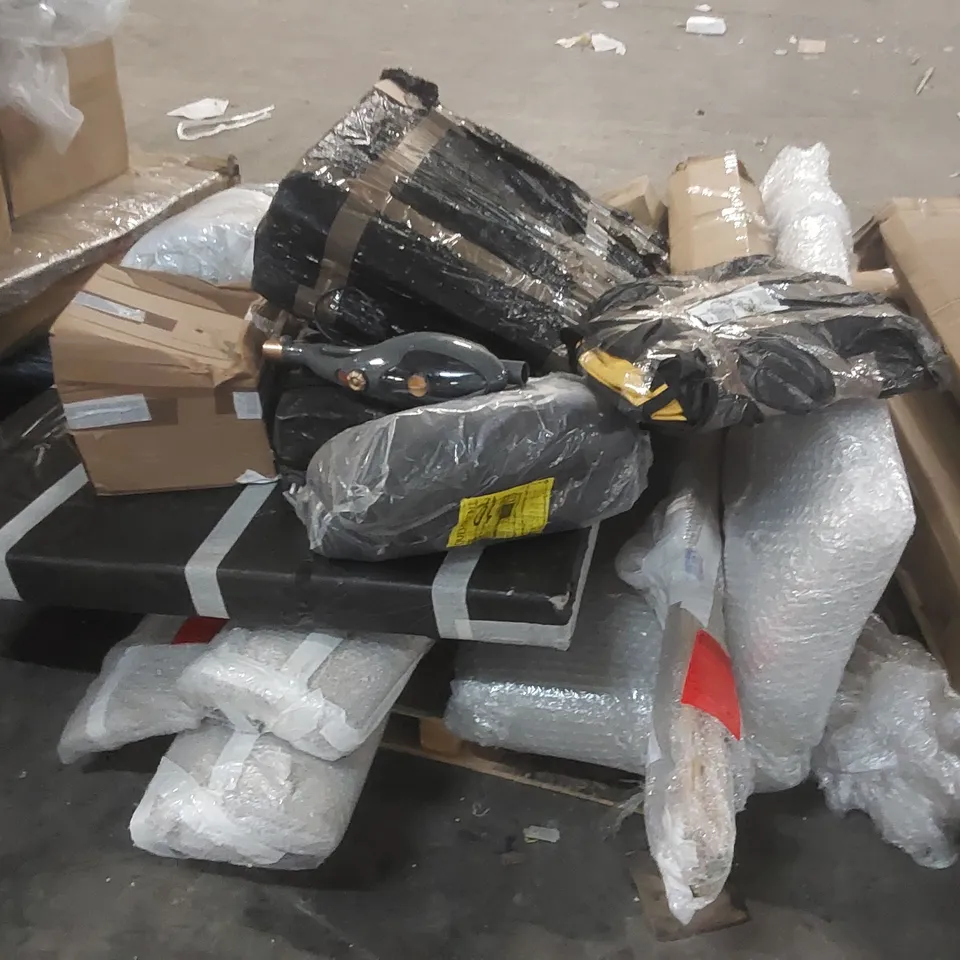 PALLET CONTAINING A LARGE QUANTITY OF ASSORTED FURNITURE PARTS ECT