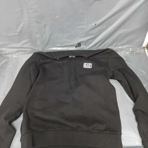 BLACK EMPORIO ARMANI BLACK SWEATER