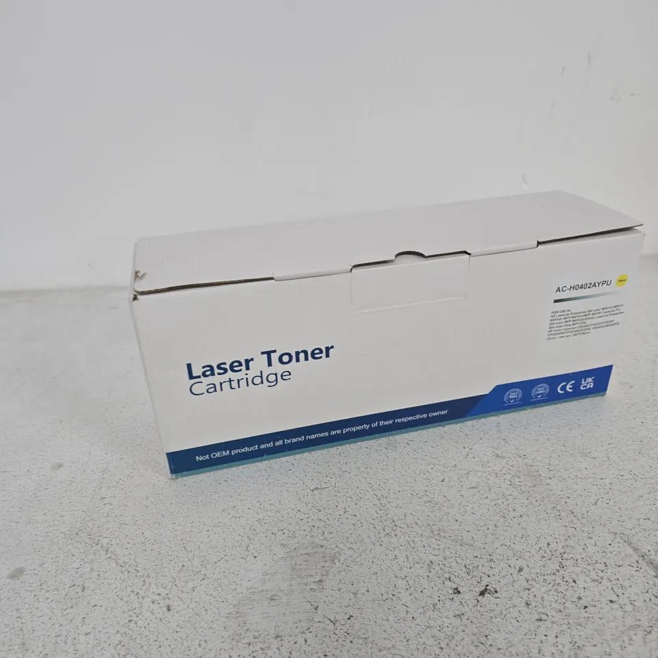 HP CE402A YELLOW LASER TONER CARTRIDGE – COMPATIBLE (AC-H0402AYPU)