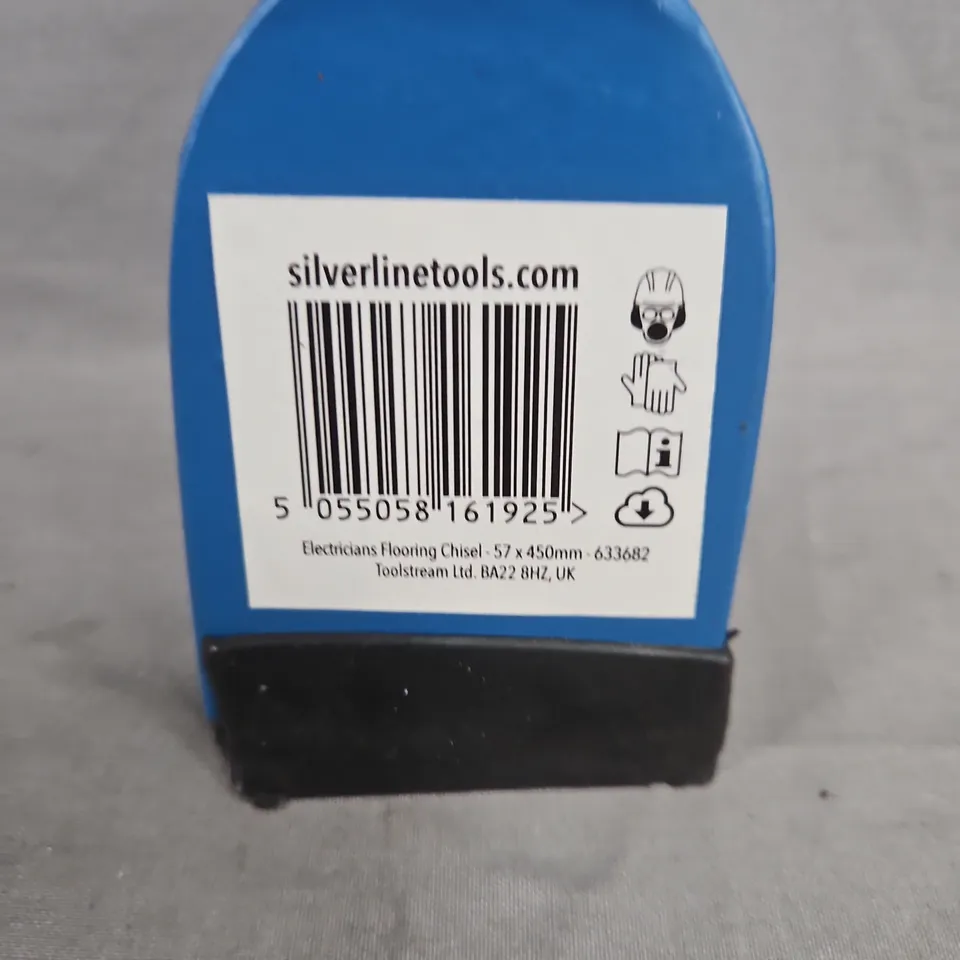 SILVERLINE TOOLS ELECTRICIANS FLOORING CHISEL 57 X 450MM - 633682