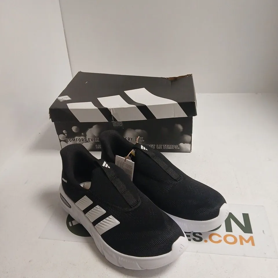 ADIDAS CLOUDFOAM FLEX LOUNGE RA TRAINERS - BLACK, UK 7 (US 7.5, EU 40 2/3)