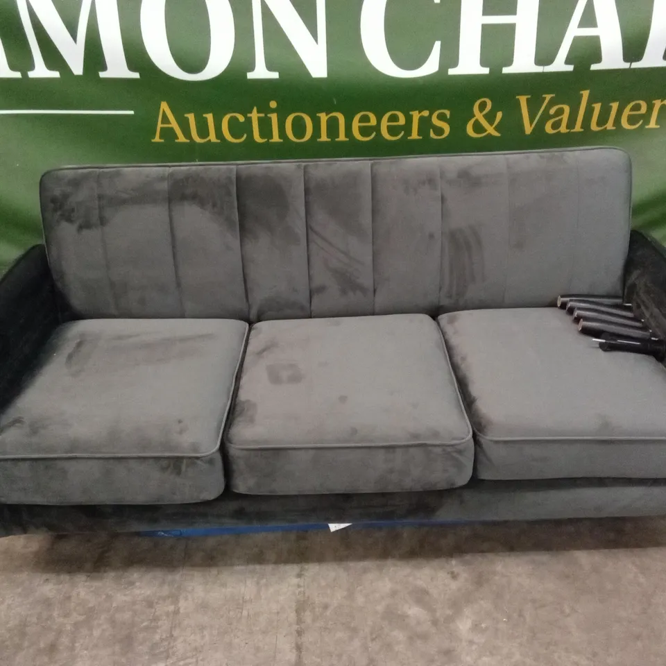 JENNIFER FABRIC COMPACT 3 SEATER SOFA