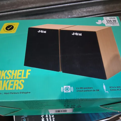 BOXED JAM BOOKSHELF SPEAKERS