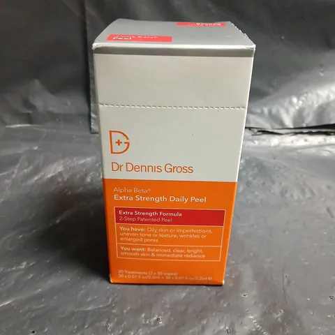 DR DENNIS GROSS ALPHA BETA EXTRA STRENGTH DAILY PEEL – 30 TREATMENTS (2 X 30 WIPES)