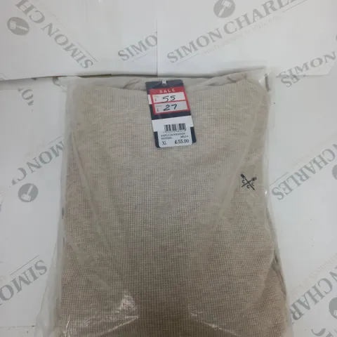 BAGGED CREW CLOTHING COMPANY WAFFLE LOUNGE HOODY SIZE XL
