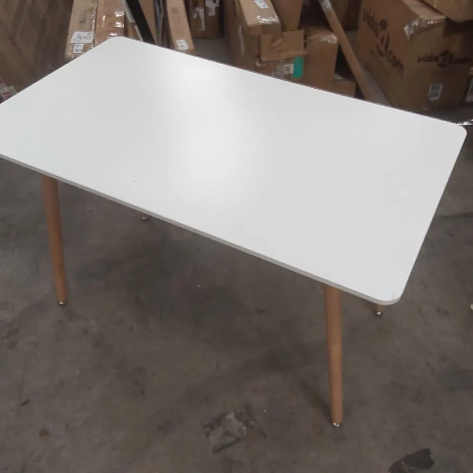 WOODEN DINING TABLE 