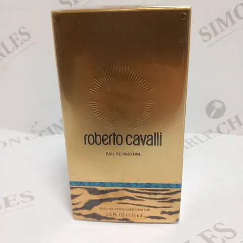 BOXED AND SEALED ROBERTO CAVALLI EAU DE PARFUM 75ML 